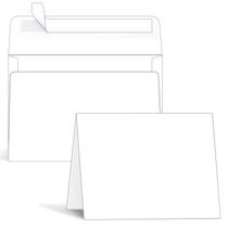Cartões e envelopes em branco, pacote Ohuhu 100, 4,25 x 5,5 polegadas Cartões e envelopes em branco, pacote Ohuhu 100, 4,25 x 5,5 polegadas