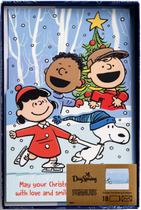 Cartões em caixa de Natal DaySpring Peanuts 18 cartões com envelopes
