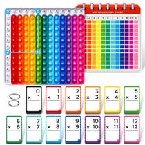 Cartões Flash de Multiplicação JoyCat com Pop Fidget - Gráfico Educativo
