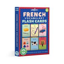 Cartões flash de vocabulário francês eBoo 56 Cards Age 4+