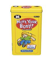 Cartões flash educacionais Super Duper Move Your Body Fun Deck
