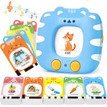 Cartões flash falantes bilíngues JoyCat para crianças de 1 a 5 anos