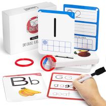 Cartões flash Gamenote Dry Erase Alfabeto e Número +3y