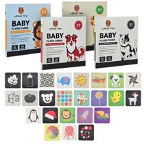 Cartões flash LaNoah Toys Baby High Contrast Visuals 80 Cards