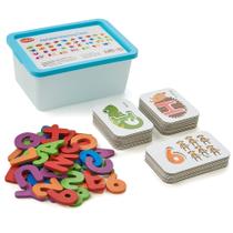 Cartões flash LikeE Alphabet Number Wooden 3 anos ou mais com caixa
