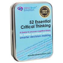 Cartões Flash Mind Brain Emotion Critical Thinking 52 Cards Cartões Flash Mind Brain Emotion Critical Thinking 52 Cards