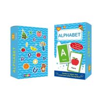Cartões Flash Montessori de Alfabeto - 50/54 Peças - Brinquedo Educacional