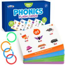 Cartões Flash Phonics BenBen 76 Cards 24 Principles Kids 4-8 Cartões Flash Phonics BenBen 76 Cards 24 Principles Kids 4-8