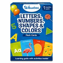 Cartões flash Skillmatics Thick para crianças pequenas: letras e números Cartões flash Skillmatics Thick para crianças pequenas: letras e números