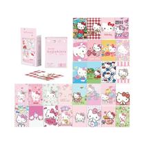 Cartões Kawaii Sanrio (50 Unidades) - Hello Kitty, Kuromi, Melody, Cinnamoroll e Pochacco