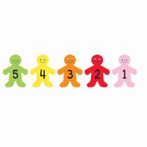 Cartões Numéricos para Calendário Hygloss 7,5 cm Coloridos com 31 Unidades