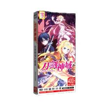 Cartões postais Swords Onlines Kiritos, pacote de 30 unidades, anime Aesthetic