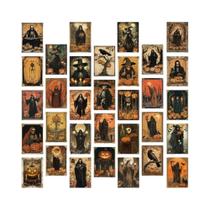 Cartões Postais Vintage De Halloween Com Tema De Abóbora, 32 Peças, Presentes Colecionáveis Para Cartões Postais Vintage De Halloween Com Tema De Abóbora, 32 Peças, Presentes Colecionáveis Para