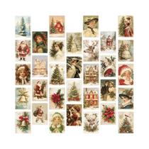 Cartões Postais Vintage De Natal 32 Peças Presentes De Natal Aniversário Colecionáveis Prontos Para Cartões Postais Vintage De Natal 32 Peças Presentes De Natal Aniversário Colecionáveis Prontos Para