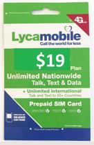 Cartões SIM pré-pagos Lycamobile USA incluem plano de serviço de 30 dias (19)