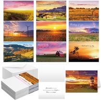 Cartões Thinking of You Motiskyy Religious 10 designs de 4x6 polegadas