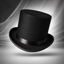 Cartola Chapéu de Magico Preto Tamanho Adulto 58 60 Halloween Carnaval Casamento