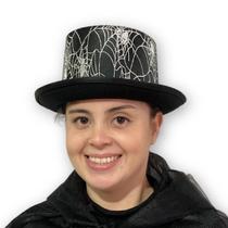 Cartola Preta com Teia de Aranha