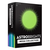 Cartolina colorida Astrobrights Mega Frosty 5 cores 320 folhas