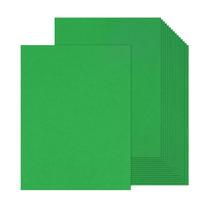 Cartolina Goefun 100 folhas 21,5x28 cm 230g verde fosco