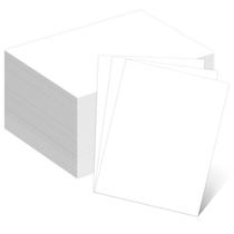 Cartolina Goefun 110 lb branca 8,5 x 11 (300 g/m2) 100 folhas