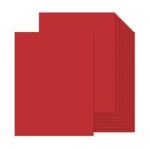 Cartolina Goefun 21x28 cm Vermelha 230g 100 folhas fosca