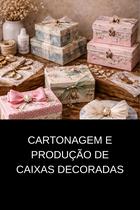 Cartonagem e Produção de Caixas Decoradas Cartonagem e Produção de Caixas Decoradas