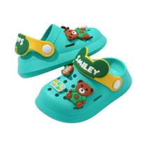 Cartoon Baby Sandals, Sapato de bebê chinelo, Mulas para bebê menina e menino, Kid Garden Sandal - NONE