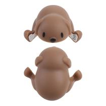 Cartoon Dog Table Corner Protector BPA Free Silicone Child Safety Proofing Table Corner Guards Adesivo Table Edge Protective Cap Baby Safety Furniture Corner Protector - Brown