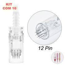 Cartucho 12 Agulhas Caneta Derma Pen MYM DR. PEN M7 Kit 10un Cartucho 12 Agulhas Caneta Derma Pen MYM DR. PEN M7 Kit 10un