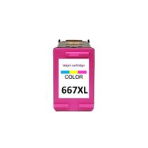 Cartucho 667XL Color Compatível P/ 2374 2376 2774 2776 13 ml