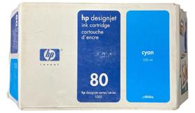 Cartucho 80 C4846a Cyan 350ml Designjet 1050 1055 Lacrado