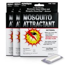Cartucho atrativo de mosquitos Flowtron MA-1000 Octenol, pacote com 3