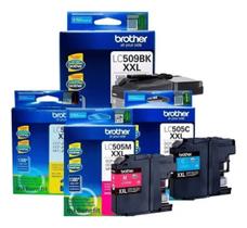 Cartucho Brother LC509 LC505 kit 4 cores DCPJ105 DCPJ100 MFCJ200