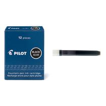 Cartucho Caneta Tinteiro Pilot Namiki Ic-100 Preto C/12