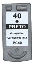 Cartucho Canon Pg-40 Preto Compatível - IMPORTADO/PRIMER