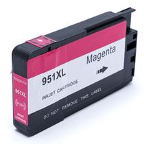 Cartucho Compatível 951XL 951 CN047A Magenta Officejet Pro 8600W 8100 8610 19ml