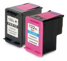 cartucho compativel c/hp 122 122xl Deskjet1000 1050 1055 2000 2050 3000 3050a 15ml