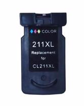 Cartucho compatível canon cl 211 xl tricolor 13ml