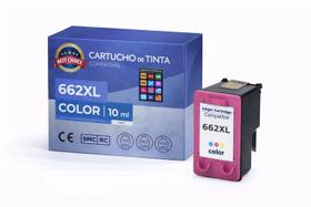 Cartucho Compativel Com 662xl 2515 2516 2546 2646 3515 3516 3546 1516 Color 10ml Cartucho Compativel Com 662xl 2515 2516 2546 2646 3515 3516 3546 1516 Color 10ml