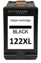 Cartucho compativel com/hp 122 122xl preto 122 xl black para impressora 1000 2050 2000 3050 15 ML