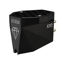 Cartucho de bobina móvel Ortofon MC X10 com caneta elíptica Cartucho de bobina móvel Ortofon MC X10 com caneta elíptica