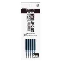 Cartucho de Caneta Zebra P-RJF5-BK5 Gel 0,5 mm Preto - Pacote com 5 unidades Cartucho de Caneta Zebra P-RJF5-BK5 Gel 0,5 mm Preto - Pacote com 5 unidades