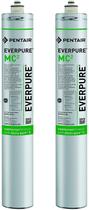Cartucho de filtro de água Everpure EV961256 MC 2 (pacote de 2) Cartucho de filtro de água Everpure EV961256 MC 2 (pacote de 2)