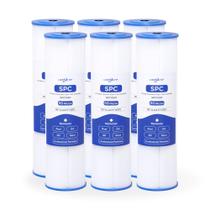 Cartucho de filtro de água Locofiltr 50 mícrons 10x2,5 (pacote com 6)
