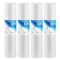 Cartucho de filtro de água PUREPLUS 1 mícron 20x4,5", pacote com 4 Cartucho de filtro de água PUREPLUS 1 mícron 20x4,5", pacote com 4