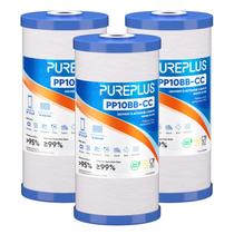 Cartucho de filtro de água PUREPLUS 5 mícrons 10x4,5, pacote com 3