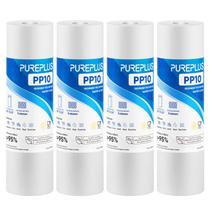 Cartucho de filtro de água PUREPLUS de 5 mícrons, 10 x 2,5 polegadas, pacote com 4