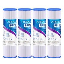 Cartucho de Filtro de Agua PUREPLUS W50PE 50 Micrones 10x2.5 4 Paquetes