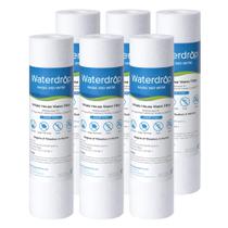 Cartucho de filtro de água Waterdrop 5 Micron 10x2,5, pacote com 6 Cartucho de filtro de água Waterdrop 5 Micron 10x2,5, pacote com 6